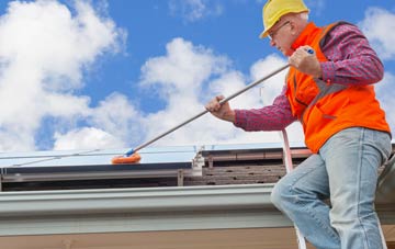 Grindsbrook Booth soft wash roof cleaning